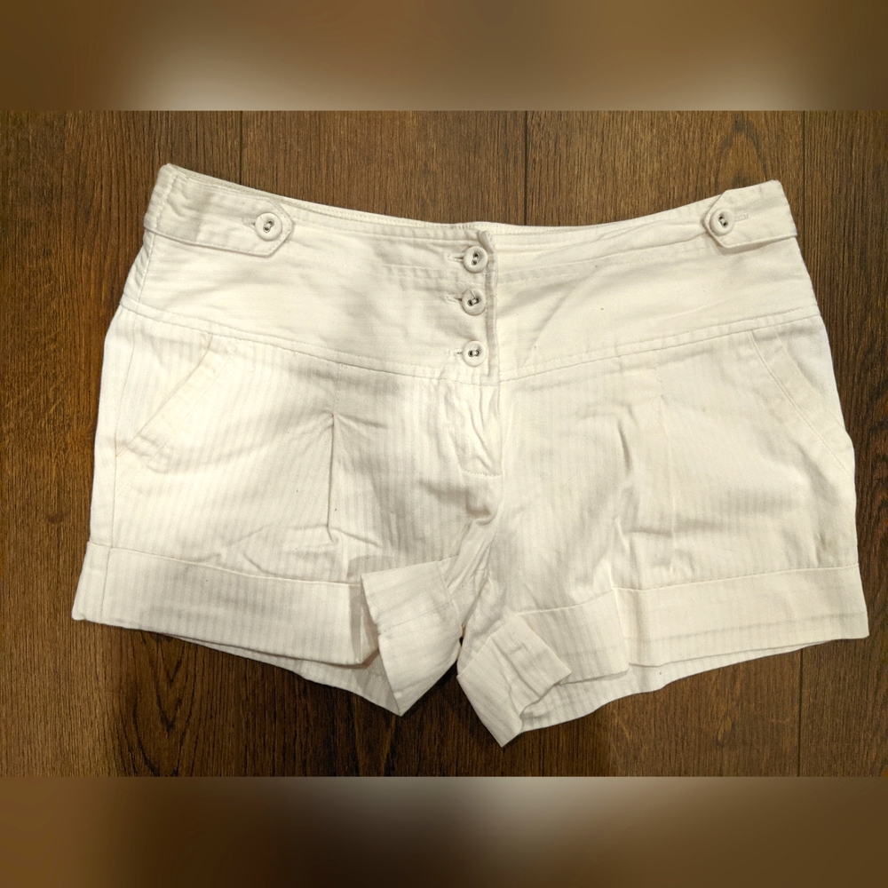 Vintage Y2K Miss Selfridge low-rise mini shorts, size UK10